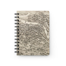 Load image into Gallery viewer, Ink Link Nashua 1883 Map Spiral Notebook