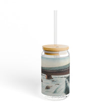 Load image into Gallery viewer, Ink Link Amoskeag Falls Sipper Glass, 16oz
