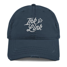 Load image into Gallery viewer, Ink Link Distressed Cap