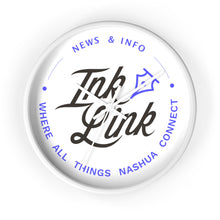 Load image into Gallery viewer, Nashua Ink Link Wall Clock
