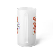 Load image into Gallery viewer, Stay Frosty Ink Link Frosted Glass Beer Mug
