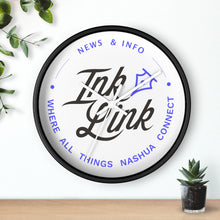Load image into Gallery viewer, Nashua Ink Link Wall Clock
