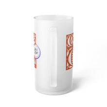Load image into Gallery viewer, Chill Out Ink Link Frosted Glass Beer Mug
