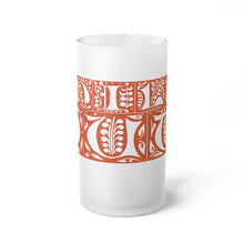 Load image into Gallery viewer, Chill Out Ink Link Frosted Glass Beer Mug
