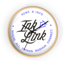 Load image into Gallery viewer, Nashua Ink Link Wall Clock
