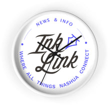 Load image into Gallery viewer, Nashua Ink Link Wall Clock
