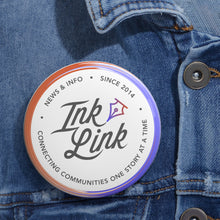 Load image into Gallery viewer, Ink Link 10th Anniversary Pin Buttons
