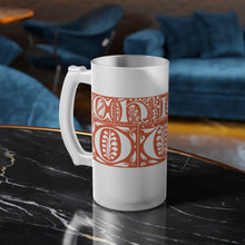 Load image into Gallery viewer, Chill Out Ink Link Frosted Glass Beer Mug
