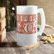 Load image into Gallery viewer, Chill Out Ink Link Frosted Glass Beer Mug
