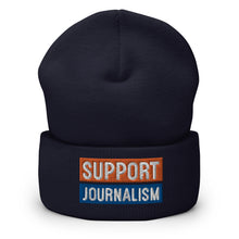 Load image into Gallery viewer, Ink Link Support Journalism Cuffed Beanie
